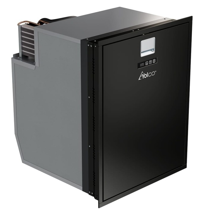 Yolco QL90 Black – lodówka do zabudowy 85 l, 12/24V