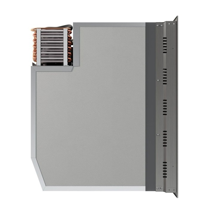 Yolco QL90 Silver – lodówka do zabudowy 85 l, 12/24V