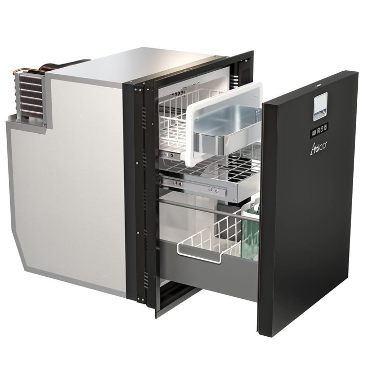 Yolco QL90 Black – lodówka do zabudowy 85 l, 12/24V