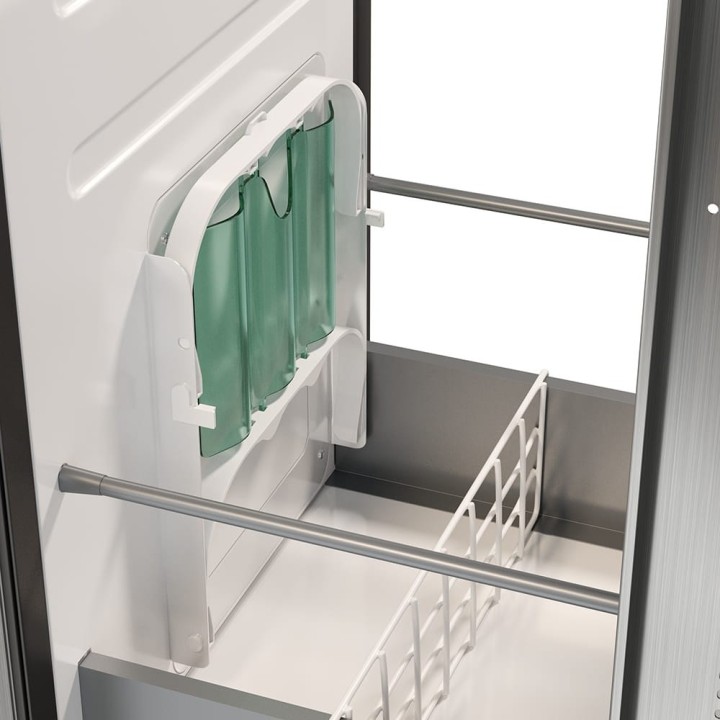 Yolco QL90 Silver – lodówka do zabudowy 85 l, 12/24V