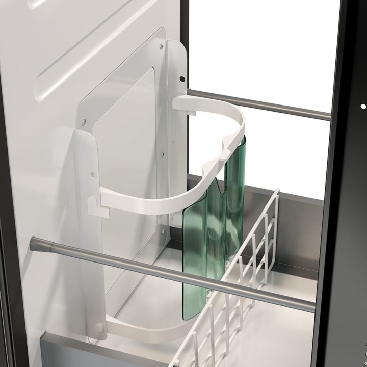 Yolco QL90 Black – lodówka do zabudowy 85 l, 12/24V