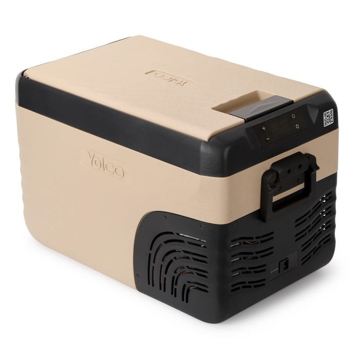 Przenośna lodówka kompresorowa Yolco KX30 Sand 25 l Dual-Zone