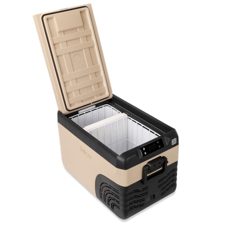 Przenośna lodówka kompresorowa Yolco KX30 Sand 25 l Dual-Zone - ujęcie 11