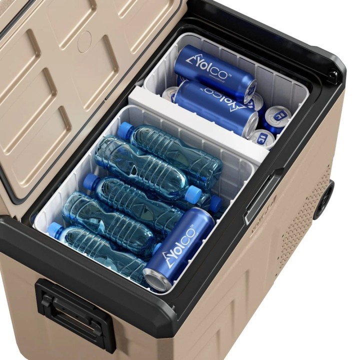 Przenośna lodówka kompresorowa Yolco TCX60 Sand 60 l Dual-Zone - ujęcie 11