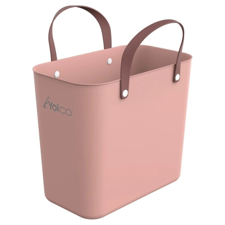 Torba na zakupy Yolco Albula 25 l, różowa