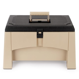 Taboret ze schowkiem Yolco ST2 Sand, piaskowy, 27,6 l - ujęcie 2