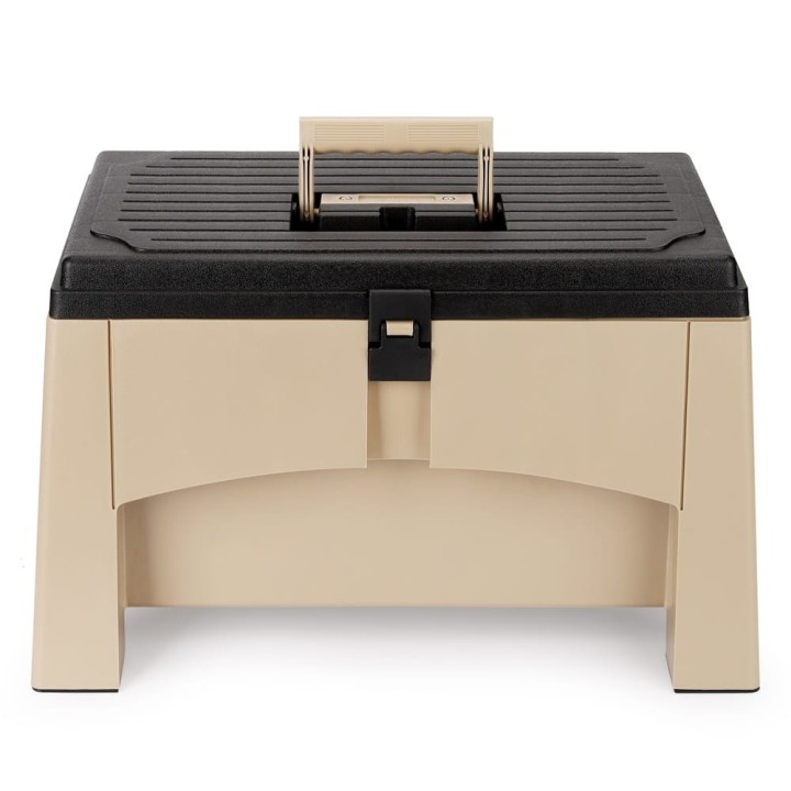 Taboret ze schowkiem Yolco ST2 Sand, piaskowy, 27,6 l - ujęcie 2