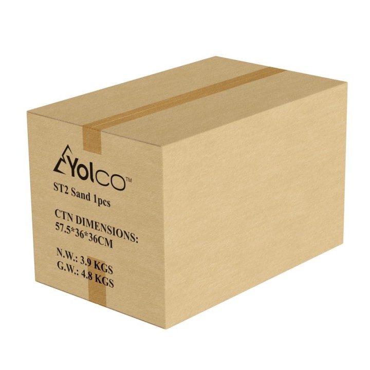 Taboret ze schowkiem Yolco ST2 Sand, piaskowy, 27,6 l - ujęcie 7