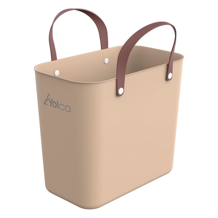 Torba na zakupy Yolco Albula 25 l, beżowa