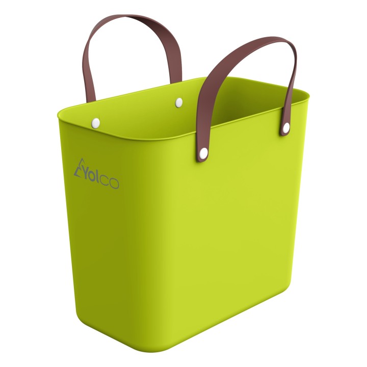 Torba na zakupy Yolco Albula 25 l, limonkowa