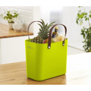 Torba na zakupy Yolco Albula 25 l, limonkowa - ujęcie 2