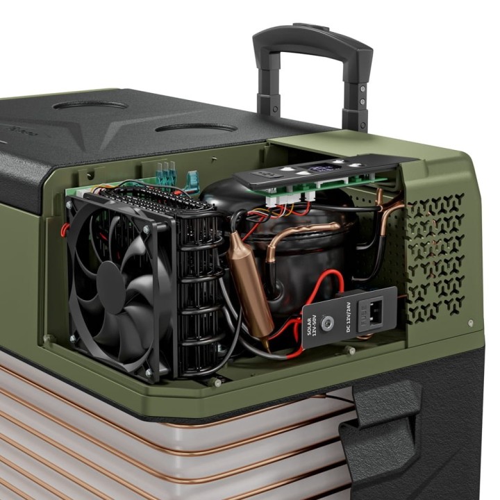 Lodówka kompresorowa Yolco BCX50 Green 47 l | Szekla4x4