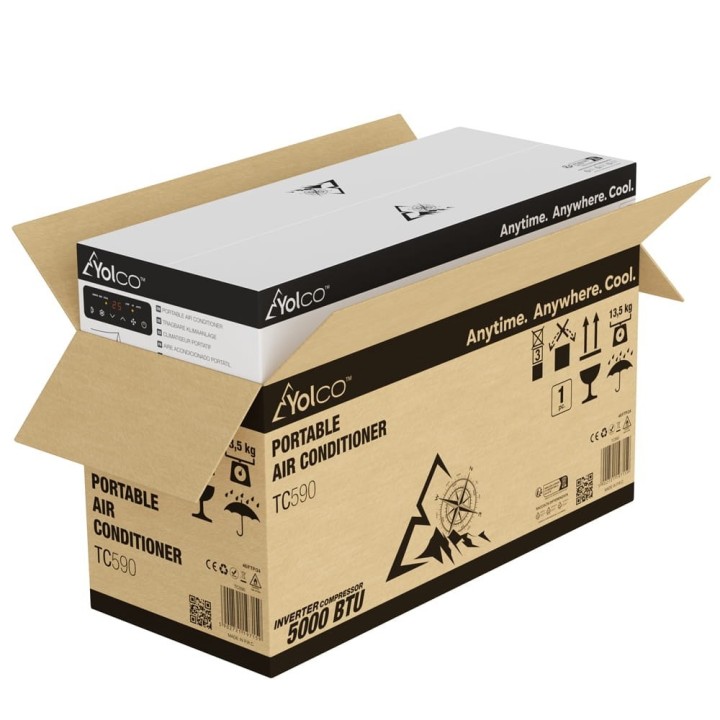 Klimatyzator Yolco TC590 5000 BTU – kamper, van, namiot
