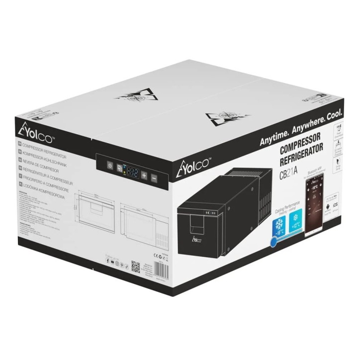 Yolco CB21A – szufladowa lodówka kompresorowa 20 l