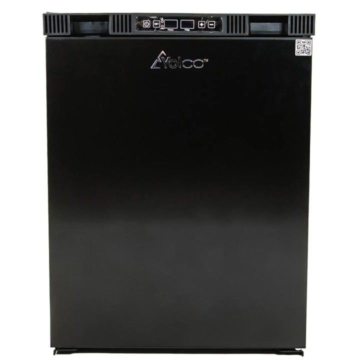Yolco RL75M Black – lodówka do zabudowy 72 l, 12/24V