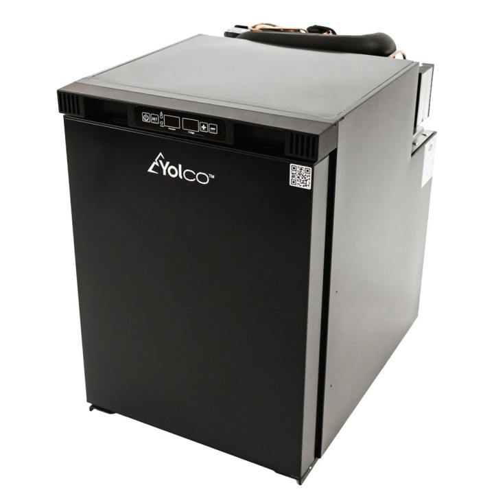 Yolco RL50M Black – lodówka do zabudowy 42,6 l, 12/24V