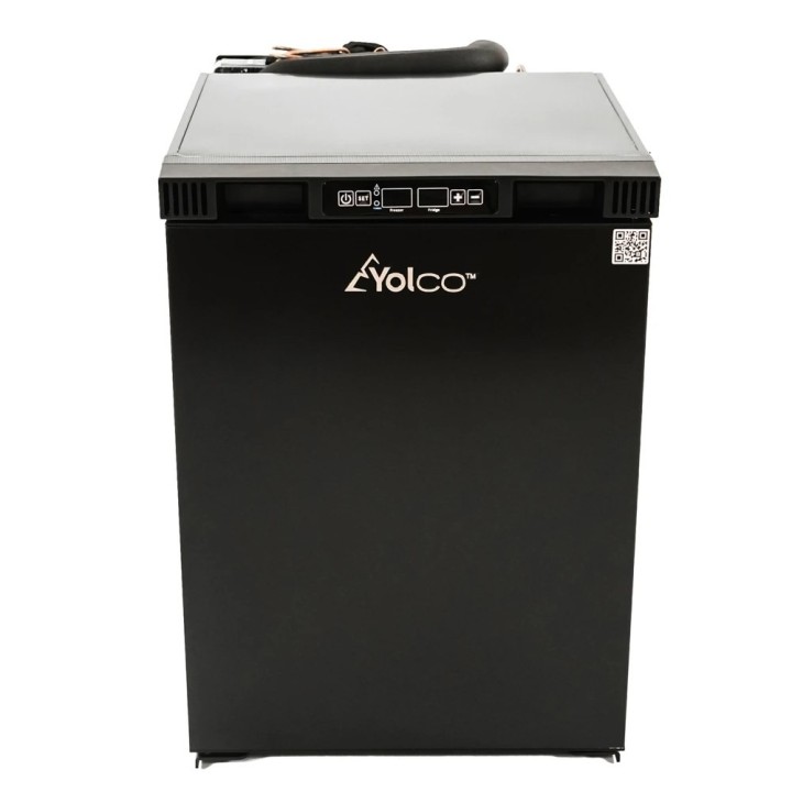 Yolco RL50M Black – lodówka do zabudowy 42,6 l, 12/24V