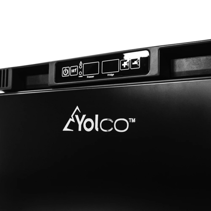 Yolco RL50M Black – lodówka do zabudowy 42,6 l, 12/24V