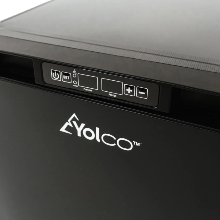 Yolco RL50M Black – lodówka do zabudowy 42,6 l, 12/24V