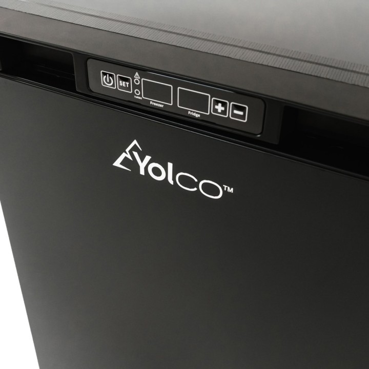 Yolco RL50M Black – lodówka do zabudowy 42,6 l, 12/24V