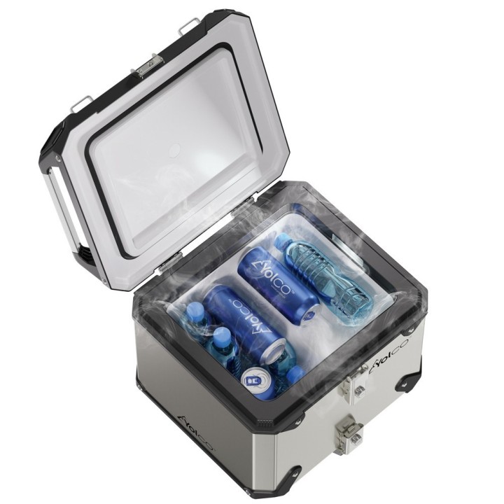 Yolco MCX17 Silver – lodówka kufer motocyklowy 17 l