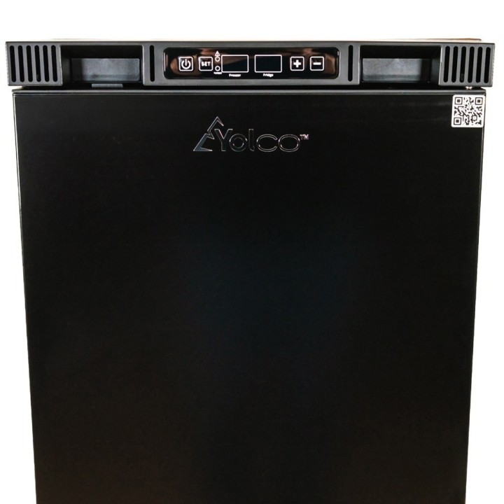 Yolco RL130M Black – lodówka do zabudowy 132 l, 12/24V
