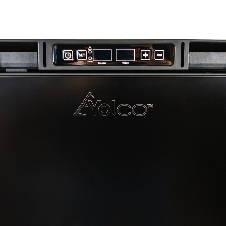 Yolco RL130M Black – lodówka do zabudowy 132 l, 12/24V