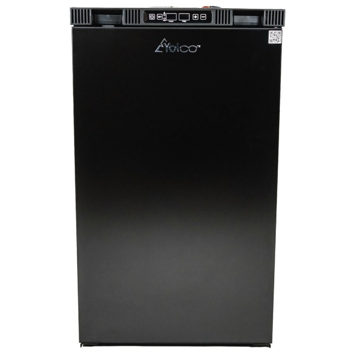 Yolco RL105M Black – lodówka do zabudowy 104 l, 12/24V