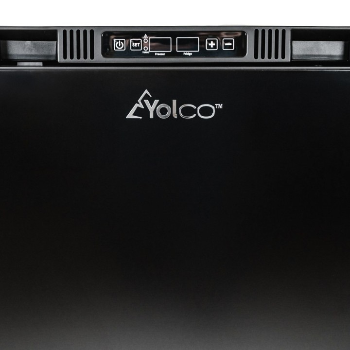 Yolco RL105M Black – lodówka do zabudowy 104 l, 12/24V