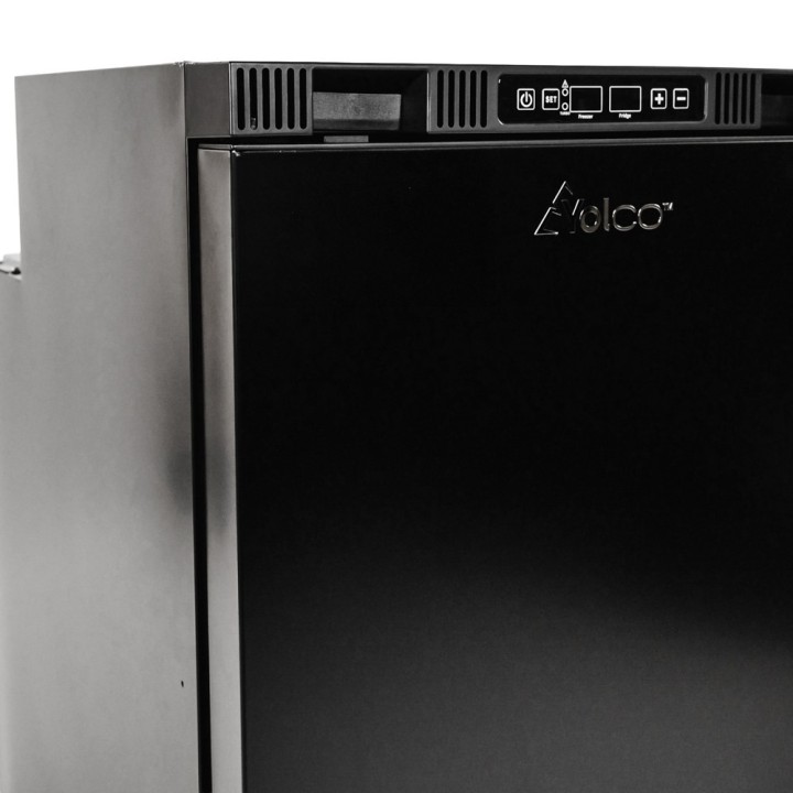 Yolco RL105M Black – lodówka do zabudowy 104 l, 12/24V