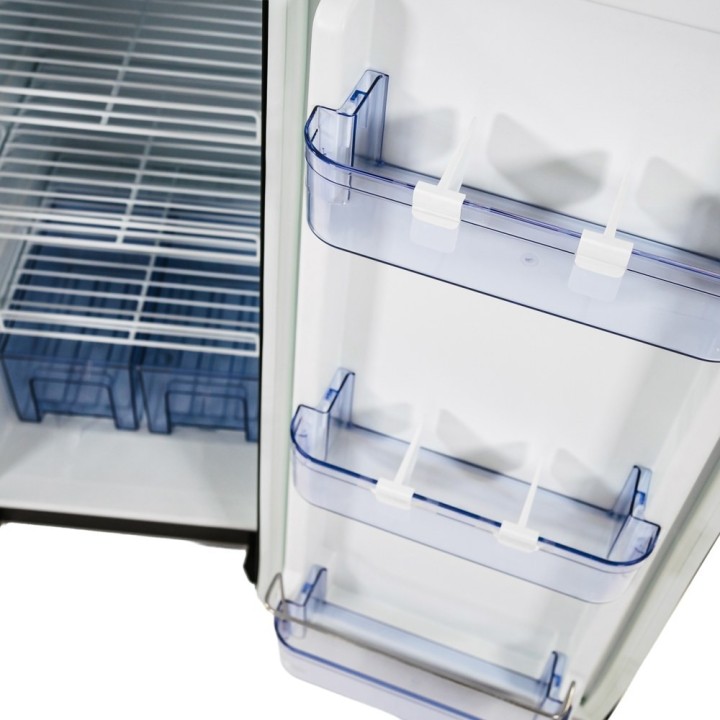 Yolco RL130M Black – lodówka do zabudowy 132 l, 12/24V