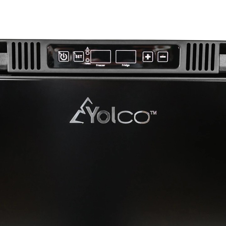 Yolco RL105M Black – lodówka do zabudowy 104 l, 12/24V