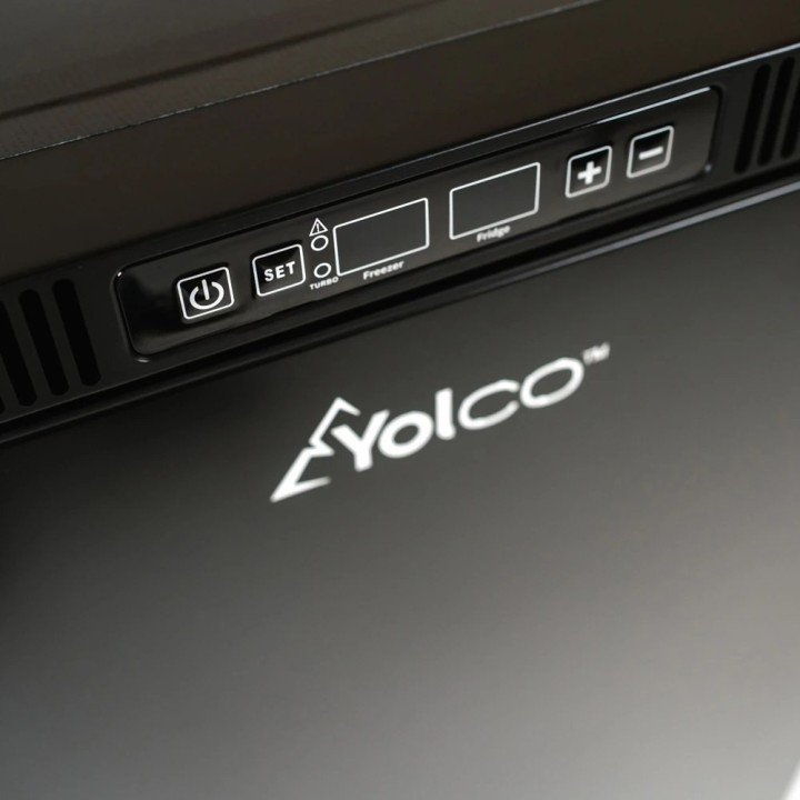 Yolco RL105M Black – lodówka do zabudowy 104 l, 12/24V