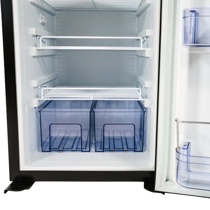 Yolco RL130M Black – lodówka do zabudowy 132 l, 12/24V