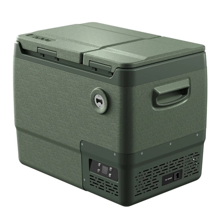 Yolco DX40 Pistachio – lodówka dwustrefowa 39 l, 12/24V