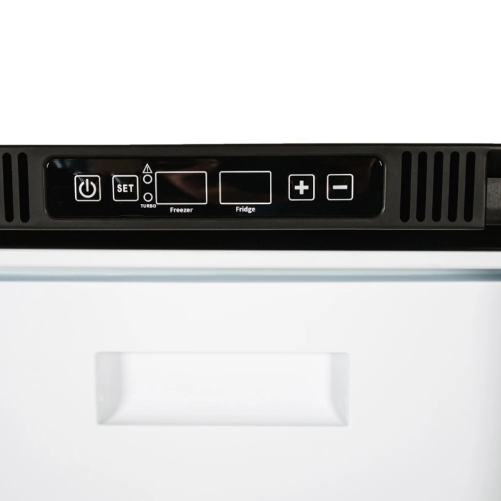 Yolco RL105M Black – lodówka do zabudowy 104 l, 12/24V