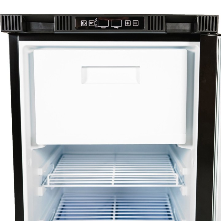 Yolco RL105M Black – lodówka do zabudowy 104 l, 12/24V