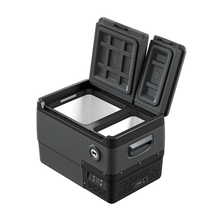 Yolco DX30 Space Grey – lodówka dwustrefowa 30 l, 12/24V