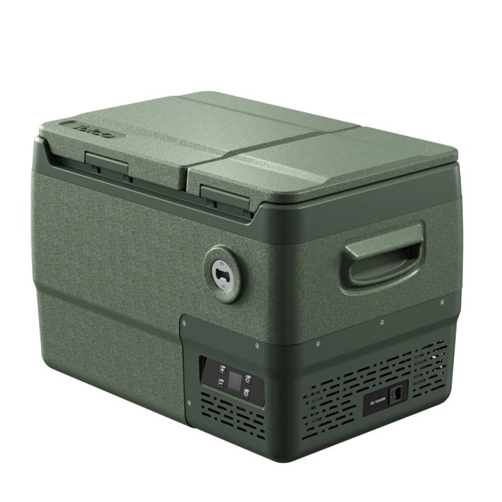 Yolco DX30 Pistachio – lodówka dwustrefowa 30 l, 12/24V