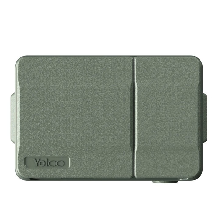 Yolco DX30 Pistachio – lodówka dwustrefowa 30 l, 12/24V