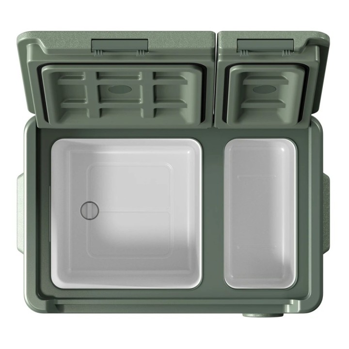 Yolco DX30 Pistachio – lodówka dwustrefowa 30 l, 12/24V