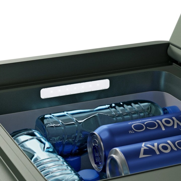 Yolco DX30 Pistachio – lodówka dwustrefowa 30 l, 12/24V