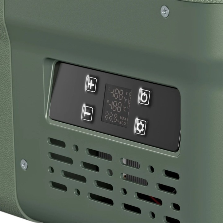 Yolco DX30 Pistachio – lodówka dwustrefowa 30 l, 12/24V