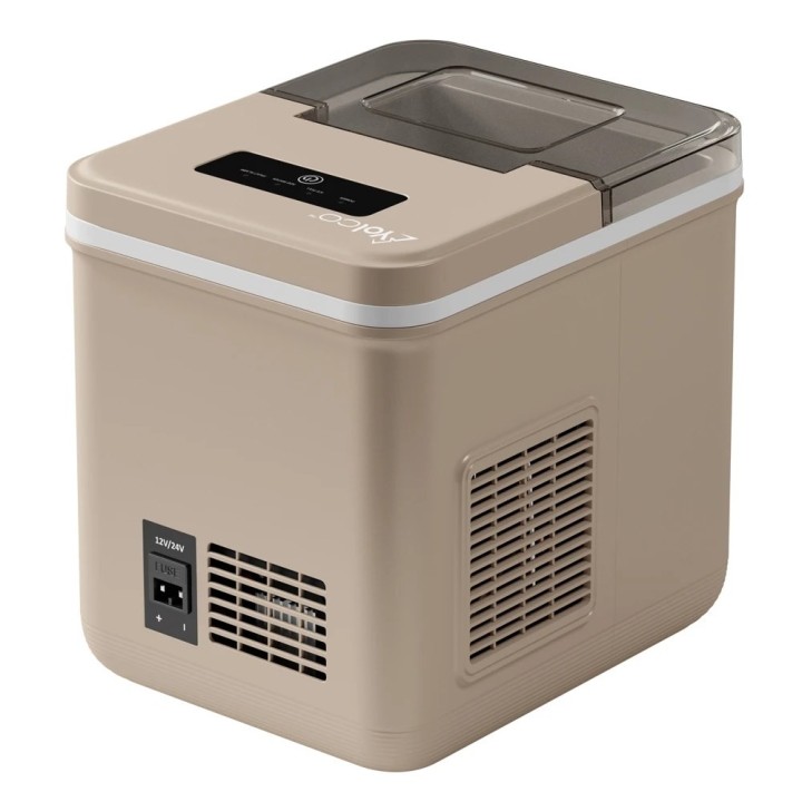 Kostkarka do lodu Yolco ICM1 Sand 12/24V – lód w 9 minut