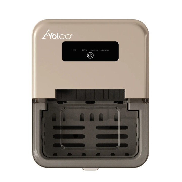 Kostkarka do lodu Yolco ICM1 Sand 12/24V – lód w 9 minut