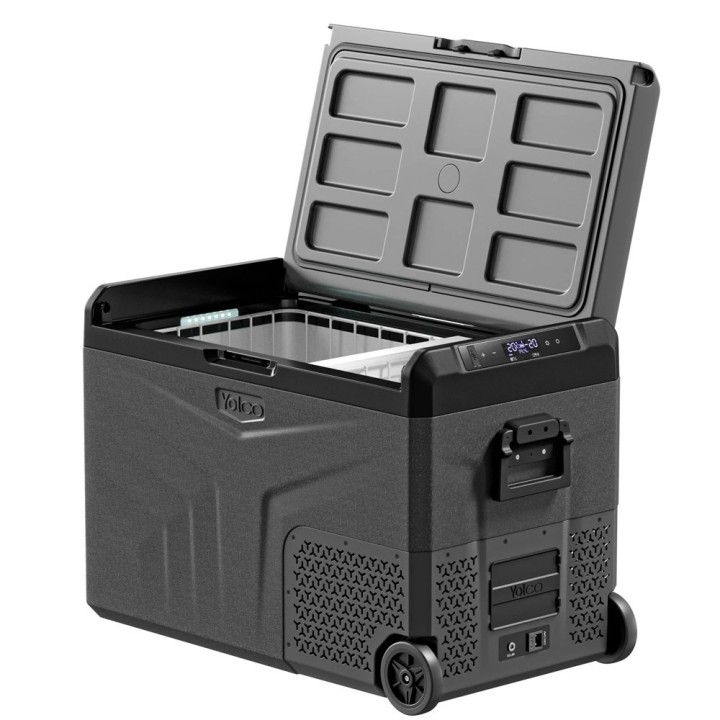 Yolco TCX50 Space Grey – lodówka 50 l na kółkach, 12/24V