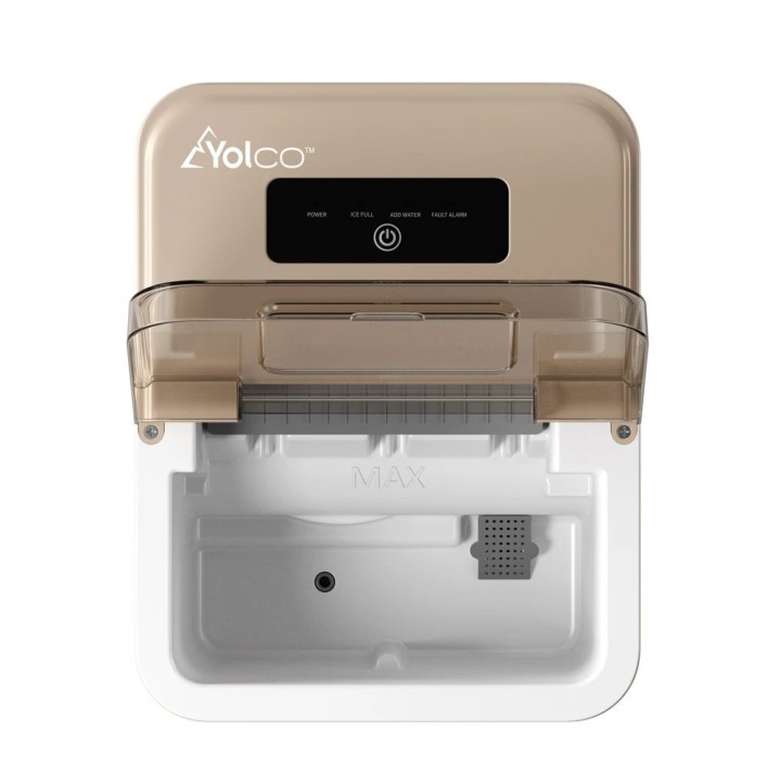 Kostkarka do lodu Yolco ICM1 Sand 12/24V – lód w 9 minut