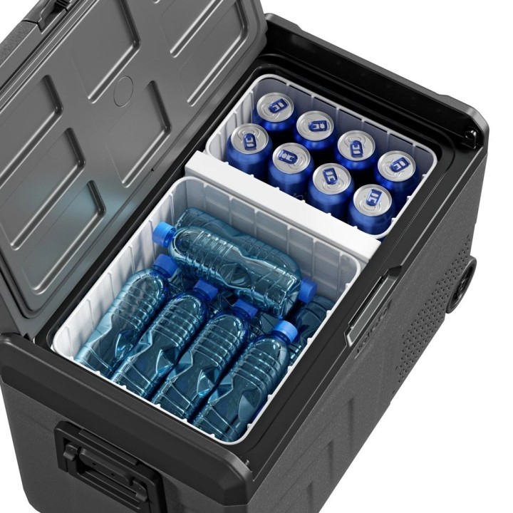 Yolco TCX50 Space Grey – lodówka 50 l na kółkach, 12/24V