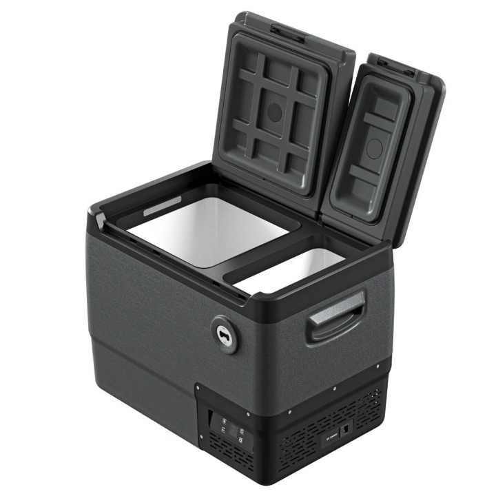 Yolco DX40 Space Grey – lodówka dwustrefowa 39 l, 12/24V