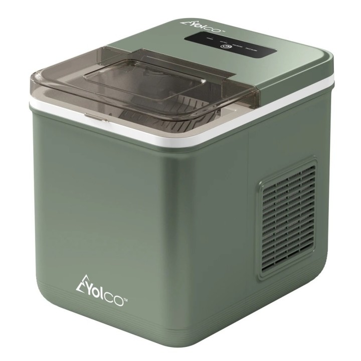 Kostkarka Yolco ICM1 Pistachio 12/24V – 10 kg lodu/dobę